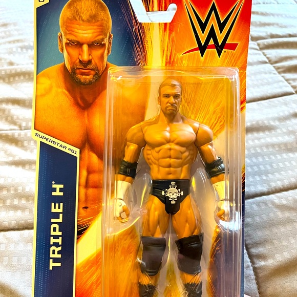 Mattel Toys Wwe Action Figure Superstar 5 Triple H Poshmark